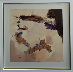 Michael Schofield Abstract Signed Mono Print
