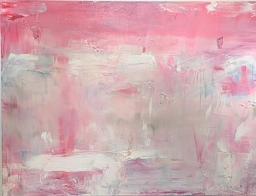 Jorn Fox Abstract Signed Original Oil and Acrylic