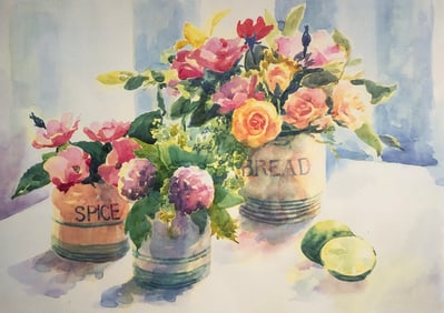 Unknown Artist (Still Life) Signed Lithograph AP