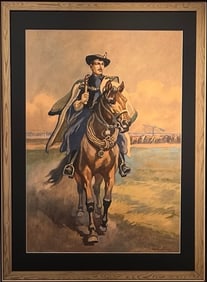 Istvan Benyovsky Signed Gouache on Paper