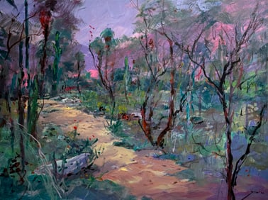 Michael Schofield (Impressionist - Landscape) Signed Original Acrylic