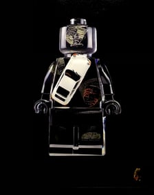 Vincent Sabatier "Porsche 911" Signed Embossed Giclee