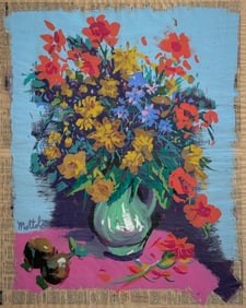 Filastro Mottola (Floral) Signed Original Acrylic