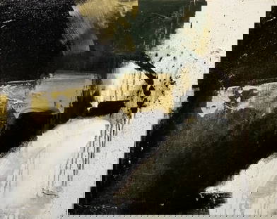 Jorn Fox Abstract Oil and Acrylic on Canvas Signed: Artist: Jorn Fox Title: Abstract Medium: Original Oil and Acrylic on Canvas with 1 1/2" Museum Bars Art Dimensions: 24 H x 30 W x 2 D inches ARTIST BIO:  Artist Statement