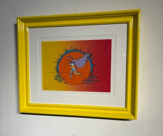 Peter Max "If Series: Runner" Signed Serigraph LE
