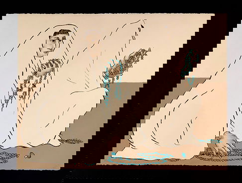 R c Gorman quot santo Domingo quot Signed Original Stone Litho Le (1973 R c Gorman quot santo Domingo quot Signed Original Stone Litho Le (1973