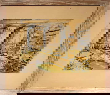 Lee Marion Splivalo (Union Square - San Francisco) Signed Original Watercolor: Artist: Lee Marion Splivalo Title: Union Square - San Francisco Medium: Watercolor on Paper Art Dimensions: 9 H x 12 W x 2 D inches Framed Dimensions: 16 H x 19 W x 2 D inches