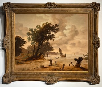 Richard Peterson (Landscape - 1977) Signed Original Oil