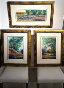 Michael Schofield (Laguna Canyon - set of 3) Signed Serigraph