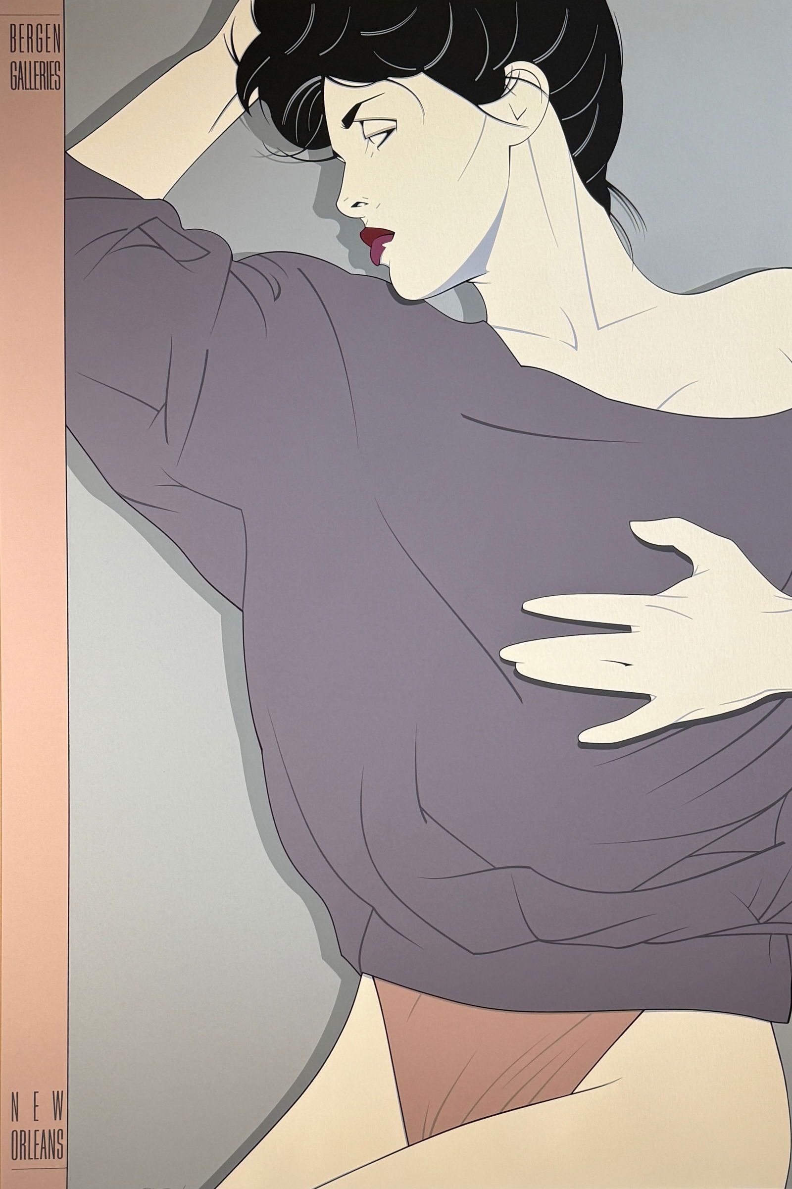 Patrick Nagel (New Orleans - 1987) Serigraph LE (1 of 3)