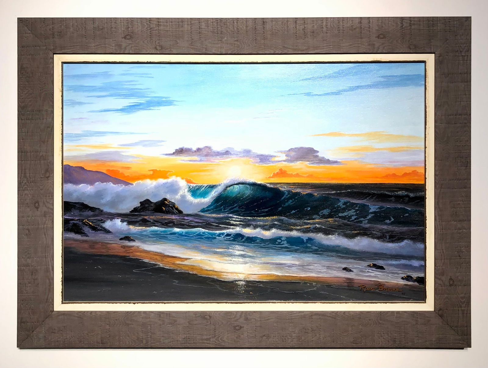 Russ Brown (Seascape) Signed Original Oil (1 of 6)