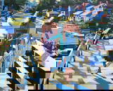 Howard Behrens "Bethany Beach" Signed Embellished Serigraph LE