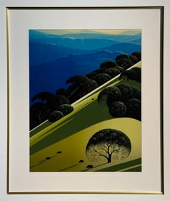 Eyvind Earle (Signed) "Summer" Serigraph LE Landscape