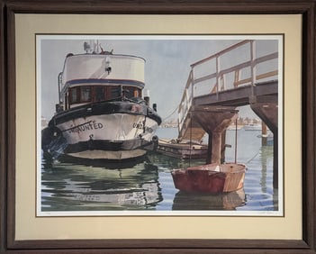 Scott Moore "The Undaunted & Friend, Balboa" Signed Lithograph LE