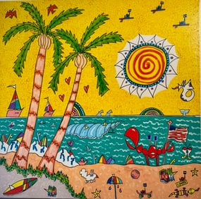 Kimm Byers "The Jewel" Signed Original Acrylic