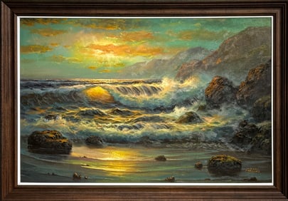 Don Fairbanks (Seascape) Signed Original Oil