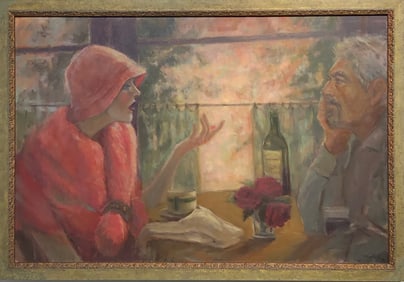 Kathy Shorkey (Untitled) Signed Original Mixed Media