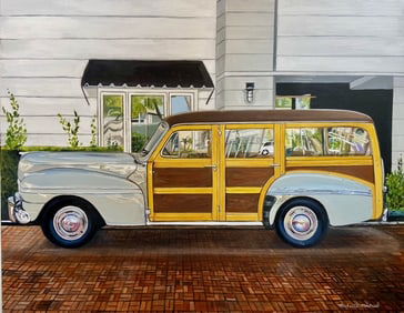 Michelle Michael "Lido Woody" Signed Original