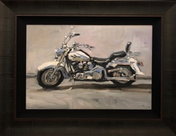 Jorn Fox Impressionist Signed Original Oil on Canvas