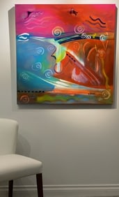 Kimm Byers "Special Instructions" Signed Original Acrylic