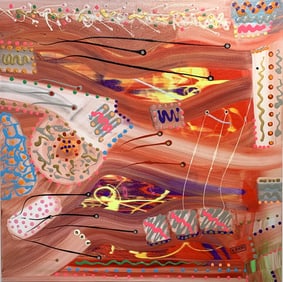 Kimm Byers "I'm Sure It Can Fly!" Signed Original Acrylic