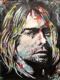 Yasemen Asad "Kurt Cobain" Signed Original