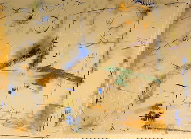 Jorn Fox (Abstract) Signed Original Pastel