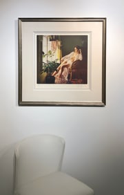 Douglas Hofmann "La Femme En Bleu" Signed Lithograph LE