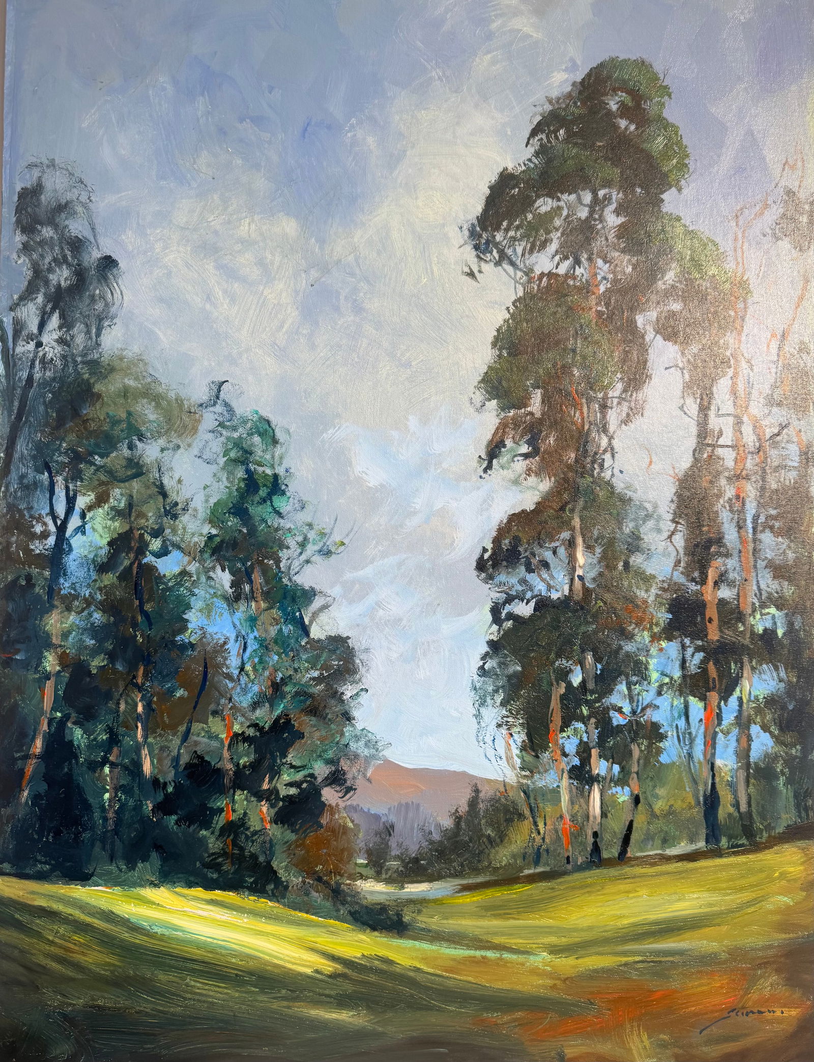 Michael Schofield (Impressionist - Landscape) Signed Original Acrylic: Artist: Michael Schofield Title: Michael Schofield (Impressionist - Landscape) Signed Original Acrylic Medium: Acrylic on Canvas Limited Edition: Art Dimensions: 30 x 40 x 1 inch ARTIST BI