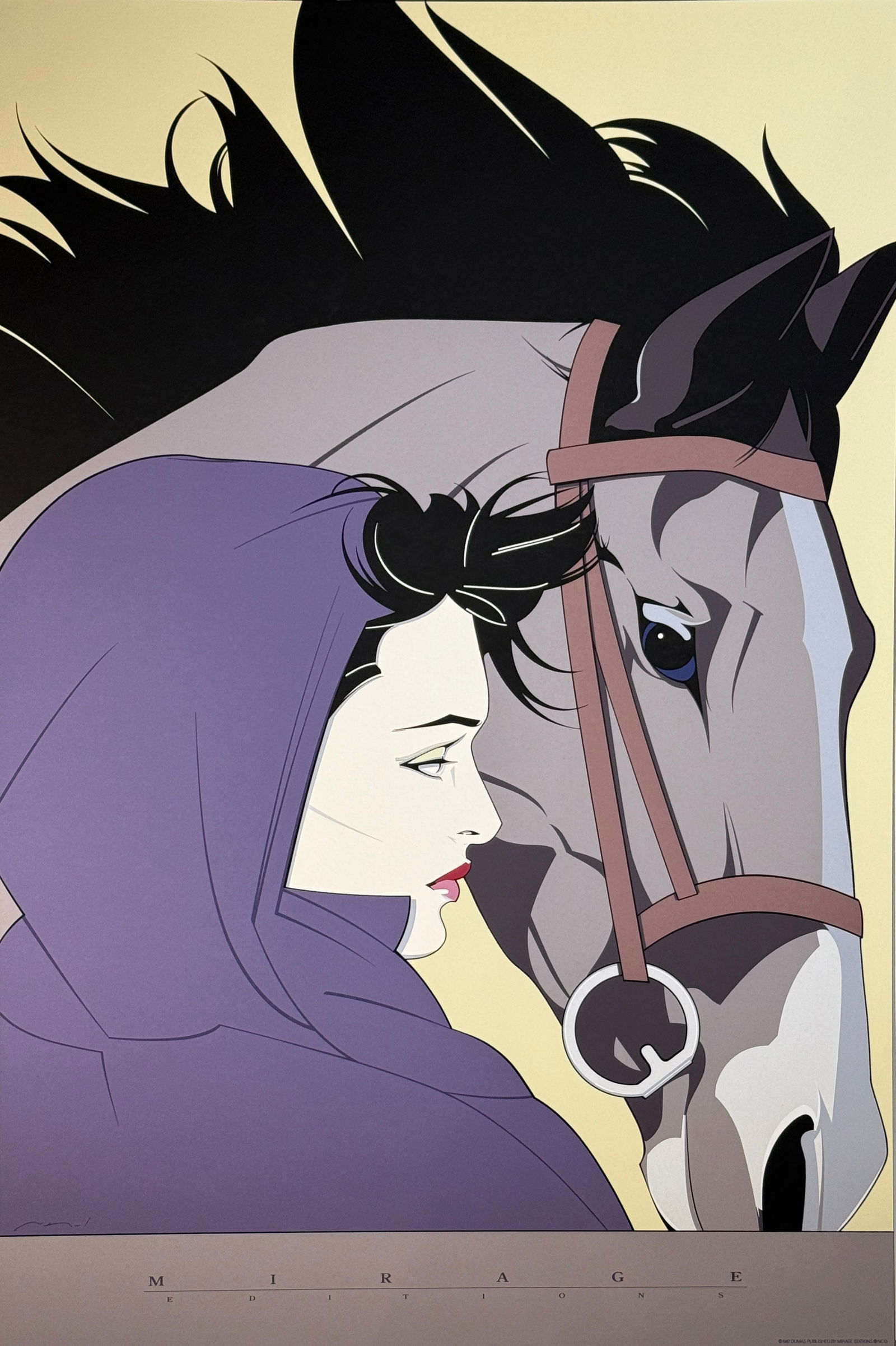 Patrick Nagel "Montana" Serigraph LE (1987) (1 of 3)