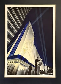 Robert Hoppe "Opening Night" Signed Serigraph LE