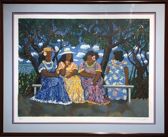 Guy Buffet "Honolulu Shaved Ice" Signed Serigraph LE