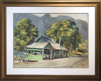 Ralph Baker (Impressionist) Signed Original Watercolor