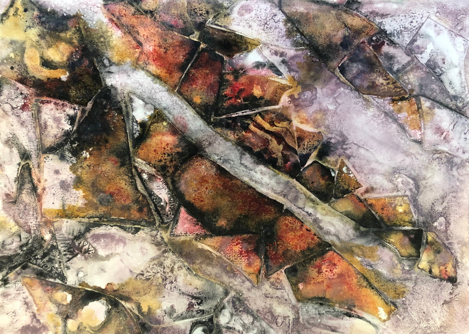 Mark MacQuiddy Signed Original Watercolor (1 of 2)