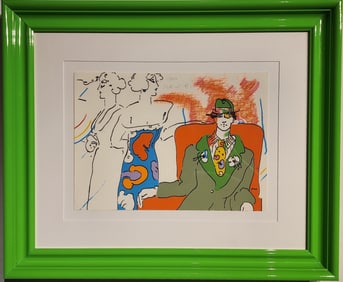 Peter Max "If Series: Space Place" Signed Serigraph LE