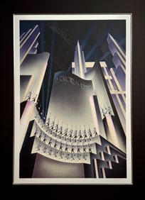 Robert Hoppe "A Chorus Line" Signed Serigraph LE