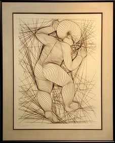Guillaume Azoulay "Arnaud" Signed Etching LE
