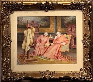 Petro Pavesi, In The Style of, Borosini Signed Original