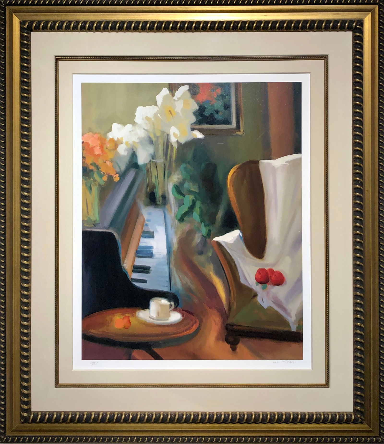 Lee "The Music Room" Signed Serigraph LE 14/195 (1 of 7)