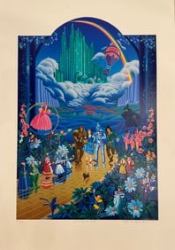 Melanie Taylor Kent "Wizard of Oz" Signed Serigraph LE