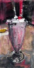 Jorn Fox (Ruby's Strawberry Shake) Signed Original Acrylic