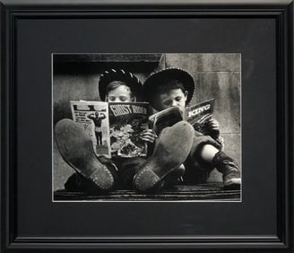 Benn Mitchell "Ghost Rider and King" Signed Photo 1951