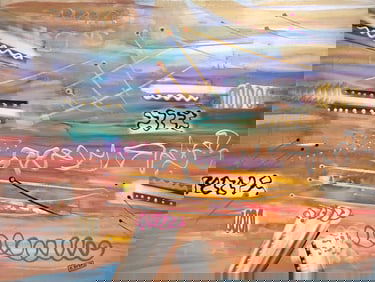 Kimm Byers "The Forecast Is For More Of The Same" Signed Original Acrylic