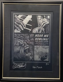 Strachwitz and Machado "Hear Me Howling!" Signed LE