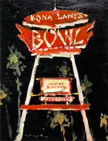 Jorn Fox "Kona Lanes" Signed Original Acrylic