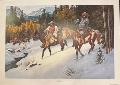 Jerry Crandall "An Early Show" Signed Print