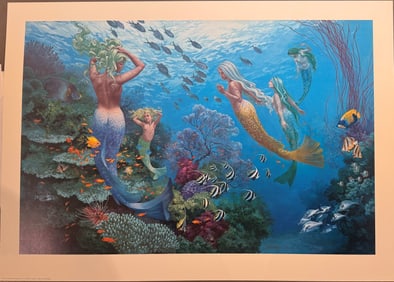 Stephen Lyman "Sisters of The Sea" Signed Limited Edition Print