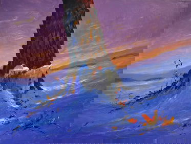 Michael Schofield (Impressionist - Landscape) Signed Original Acrylic