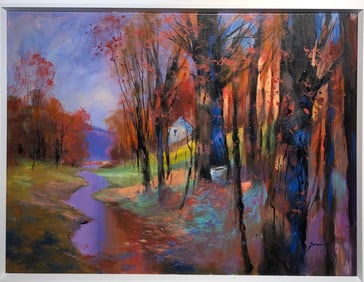 Michael Schofield (Impressionist - Landscape) Signed Original Acrylic