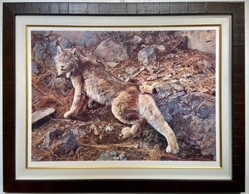 Carl Brenders "In Northern Hunting Grounds" Signed Litho LE